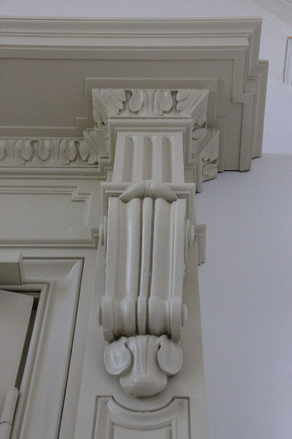 Türbekrönung mit Konsol und Triglyph, Herzogliches Museum, Gotha