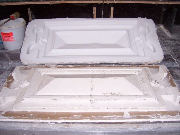 Modell und Form der Diamantierung im Mezzaningeschoss des Johanneum, Dresden