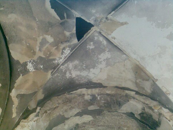 Brandschadensanierung - Vorzustand, Stallhof Dresden